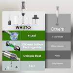 WHUTO Cordless 5-in-1 Handheld Immersion Blender