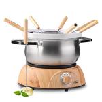 Artestia 1500W Electric Fondue Set with Forks