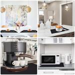 Large Black Silicone Countertop Protector Mat