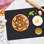 Large Black Silicone Countertop Protector Mat