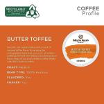 Gloria Jean's Butter Toffee Medium Roast K-Cups 24 Count