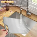 LIHOOOOM Double-Sided Stainless Steel Cutting Board