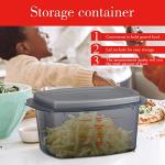 Ourokhome Stainless Steel Cheese Grater with Handle