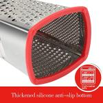 Ourokhome Stainless Steel Cheese Grater with Handle