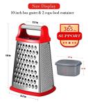Ourokhome Stainless Steel Cheese Grater with Handle