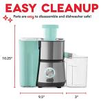 Dash Compact Juicer with 2-Speed and Wide Feed