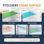 Non-Adhesive Refrigerator Shelf Liners (8 Pack)