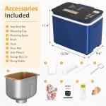 SUNVIVIPRO 21-in-1 Programmable Bread Machine