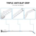 Electric Spin Shower Scrubber with 8 Brush Heads