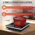 Nafewin 1800W Single Burner Electric Cooktop
