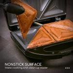 Aigostar 2-in-1 Sandwich Maker and Panini Press