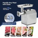 Heavy-Duty Commercial Meat Grinder with Sausage Kit