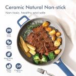 SENSARTE 14-Piece Nonstick Ceramic Cookware Set