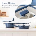 SENSARTE 14-Piece Nonstick Ceramic Cookware Set