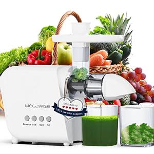 MegaWise Pro Slow Masticating Juicer with 95% Yield