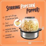 Nostalgia Non-Stick Theater Style Popcorn Maker