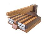 Red Oak & Walnut 8" Wooden Tortilla Press