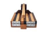 Red Oak & Walnut 8" Wooden Tortilla Press