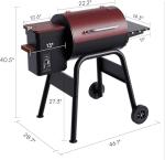 Wood Pellet Smoker Grill with PID Control