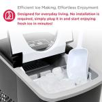 Portable Compact Ice Maker - 26 Lbs per Day