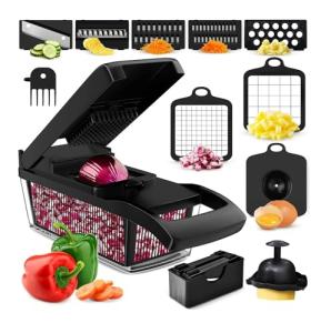 PrepNaturals 8-in-1 Vegetable Chopper and Slicer