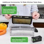 PrepNaturals 8-in-1 Vegetable Chopper and Slicer