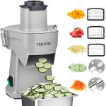 TERUISI 4-in-1 Electric Vegetable Chopper and Slicer