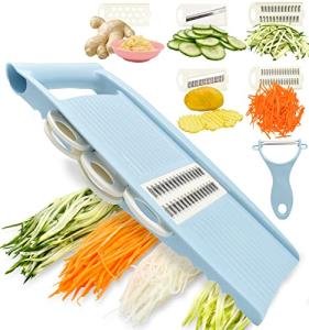 NACOLUS 5-in-1 Mandoline Slicer and Vegetable Cutter