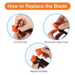 2-Pack Multi-Purpose Razor Blade Scraper Tool