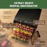 Excalibur 10-Tray Stainless Steel Food Dehydrator