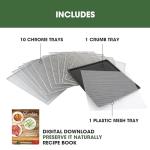 Excalibur 10-Tray Stainless Steel Food Dehydrator