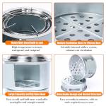 5-in-1 Portable Fire Pit and Grill Set