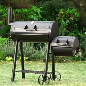 Sophia & William Charcoal Grill with Smoker