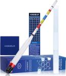 Kosoeur Triple Scale Alcohol Hydrometer for Brewing