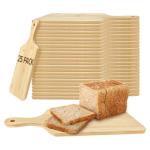 25-Piece Bamboo Cutting Board Set with Handles