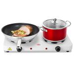 KOCASO 2000W Portable Double Burner Electric Stove
