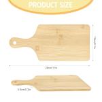 25-Piece Bamboo Cutting Board Set with Handles