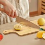 25-Piece Bamboo Cutting Board Set with Handles
