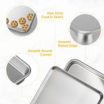 Ohtomber Stainless Steel Baking Sheet Set, 3 Pack