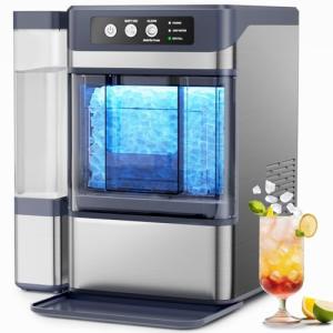 44lbs/Day Nugget Ice Maker for Home & Office