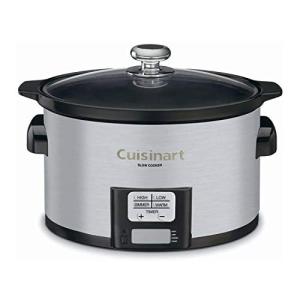 Cuisinart 3.5-Quart Programmable Slow Cooker, Silver