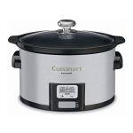 Cuisinart 3.5-Quart Programmable Slow Cooker, Silver