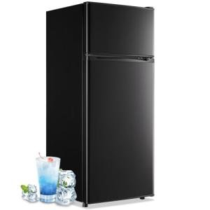 4.5 Cubic Feet Double Door Top Freezer Fridge