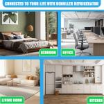 4.5 Cubic Feet Double Door Top Freezer Fridge