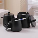 Stainless Steel Smokeless Ashtray with Lid