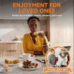 4-in-1 Mini Waffle Maker with Removable Plates