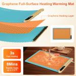 Graphene Food Warming Mat with Adjustable Temperature