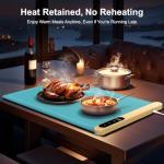 Graphene Food Warming Mat with Adjustable Temperature