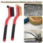 6-Piece Wire Brush Set for Rust and Paint