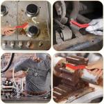 6-Piece Wire Brush Set for Rust and Paint